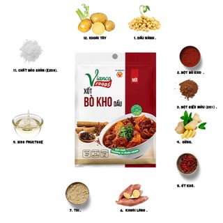 Sốt bò kho dầu Vianco gói (18g)