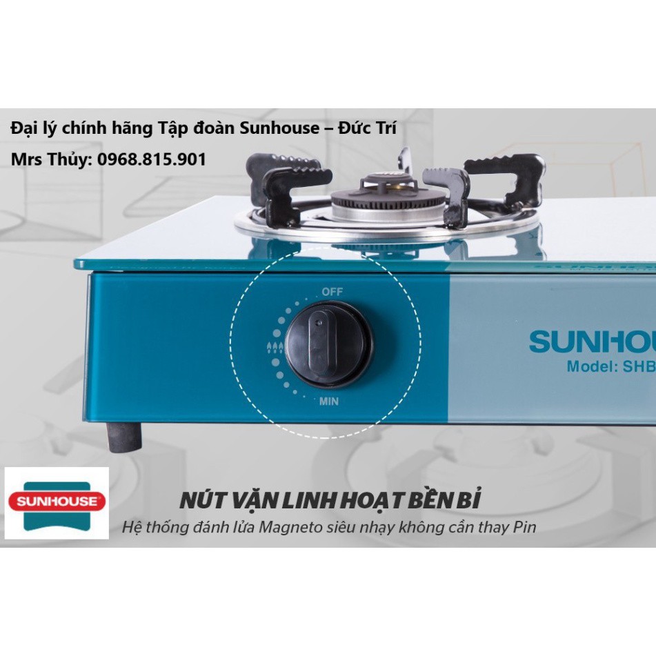 Bếp Gas Dương Kính SUNHOUSE SHB3336 Cao cấp