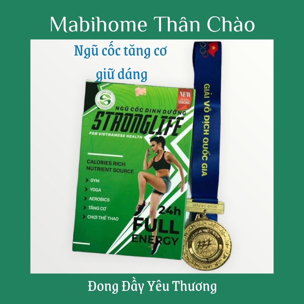 Ngũ Cốc Thể Thao Cho Người Tập Gym/Yoga/Chạy Bộ - Ngũ Cốc Tăng Cơ Giữ Dáng - Sản Phẩm Chất Lượng - Tiêu Chuẩn ISO