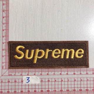Sticker hình ủi logo supreme kiểu