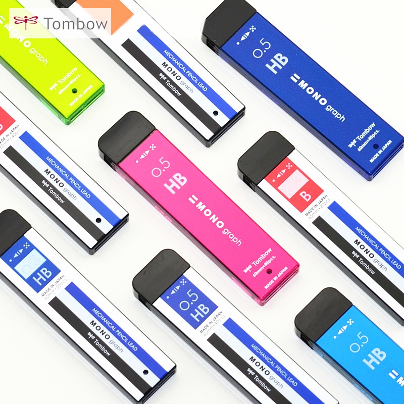 Ngòi Chì Kim - Ruột Chì Bấm Mono TOMBOW Nhật Bản