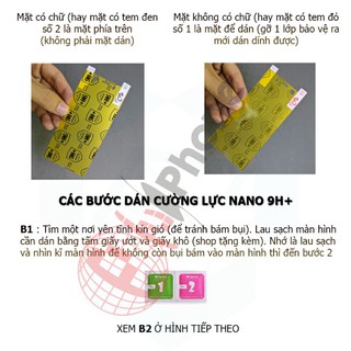 Dán cường lực dẻo nano trong suốt cho Sharp X4