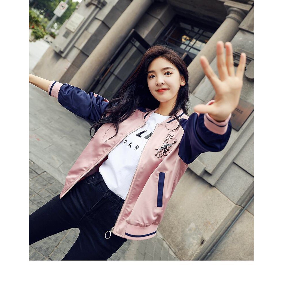 Áo Khoác bamber Nữ Tay Bo Siêu Xinh Cho Các Teen GIRLS Mẫu Mới Nhất TA1