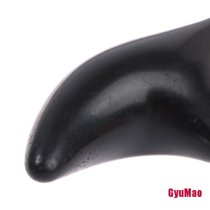 Dụng Cụ Mát Xa Bàn Chân Hình Tam Giác Bằng Nhựa Resin Màu Hổ Phách