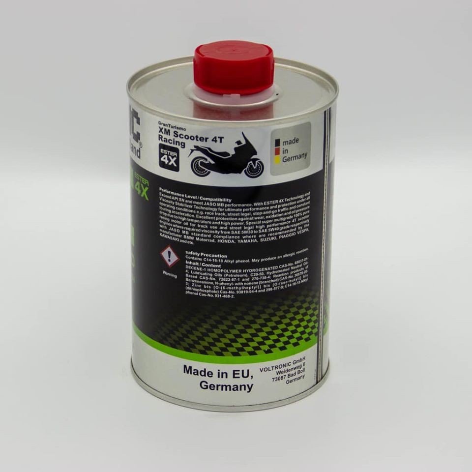 Dầu nhớt cao cấp xe tay ga Voltronic XM Scooter Racing 0.8L