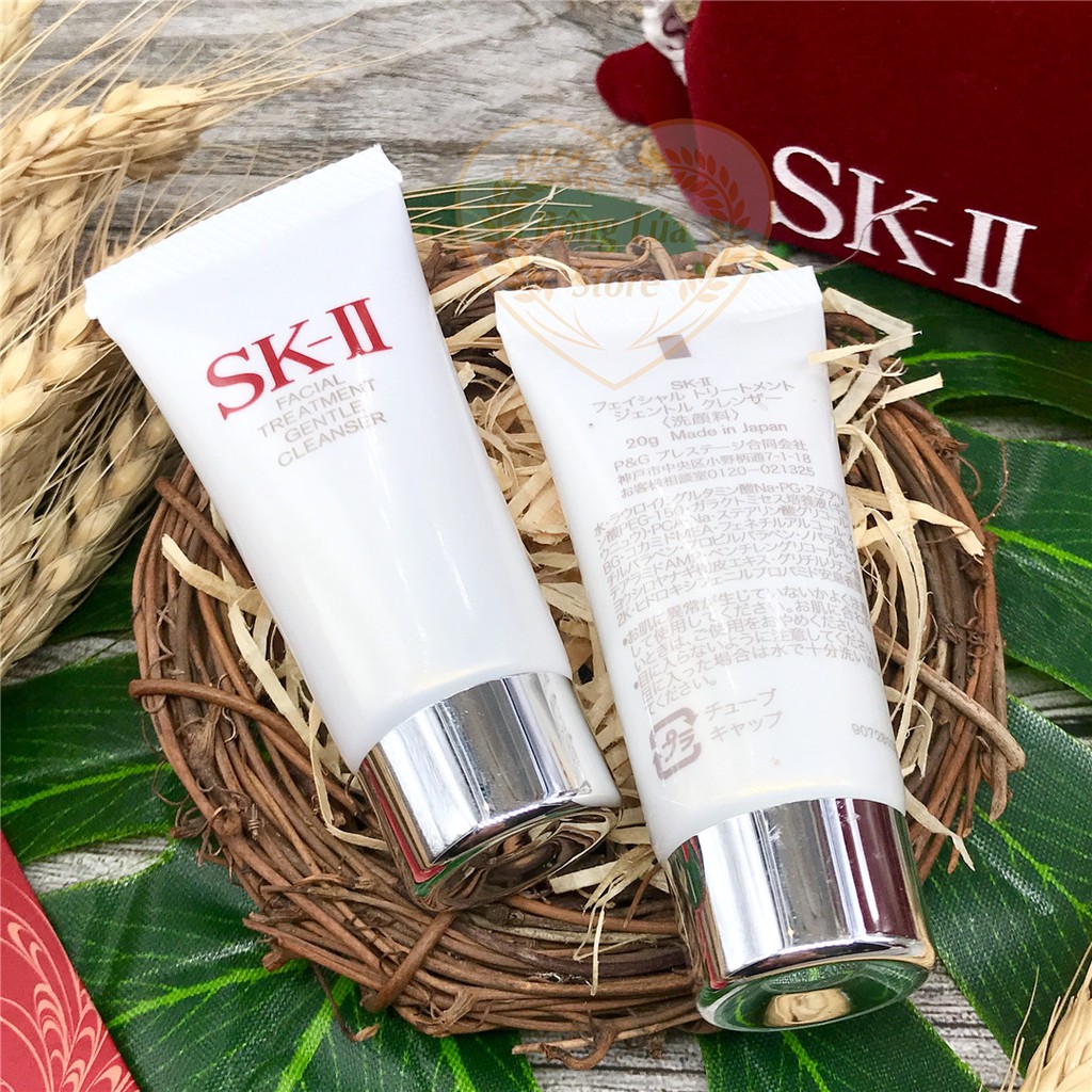 Sữa Rửa Mặt Thanh Lọc SK-ii / SKii / SK2 Facial Treatment Gentle Cleanser 20g