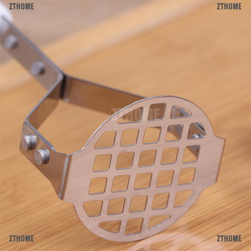 ZTHOME Pressed Potato Masher Ricer Potato Coffee Juice Potato Pusher Smooth Mashed