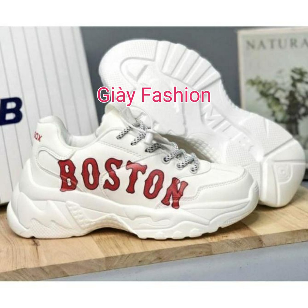 Giày Thể Thao, Giày Mlb,  NY, LA, Boston, Tăng Chiều Cao Kiểu Dáng Hàn Quốc Siêu Hot Siêu Xinh Full Size (36-43)