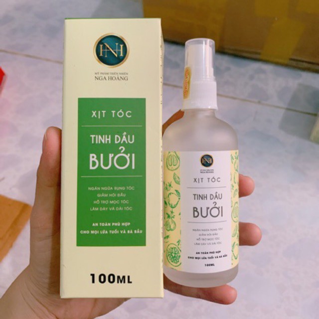Tinh dầu bưởi Nga Hoàng xịt tóc giúp mọc tóc , giảm rụng tóc - Tinh dầu bưởi Hoàng Cầm 100ml | BigBuy360 - bigbuy360.vn