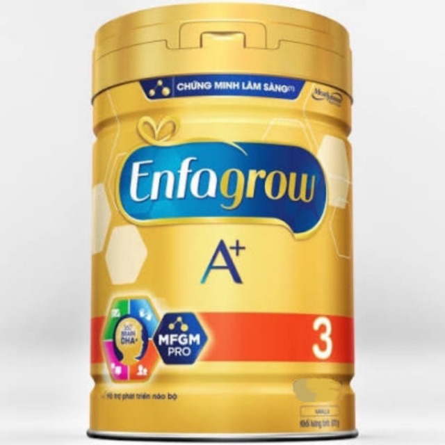 Sữa bột Enfagrow A+ 3 với DHA+ và MFGM PRO 830g