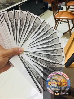 Tem nhỏ trang trí xe máy