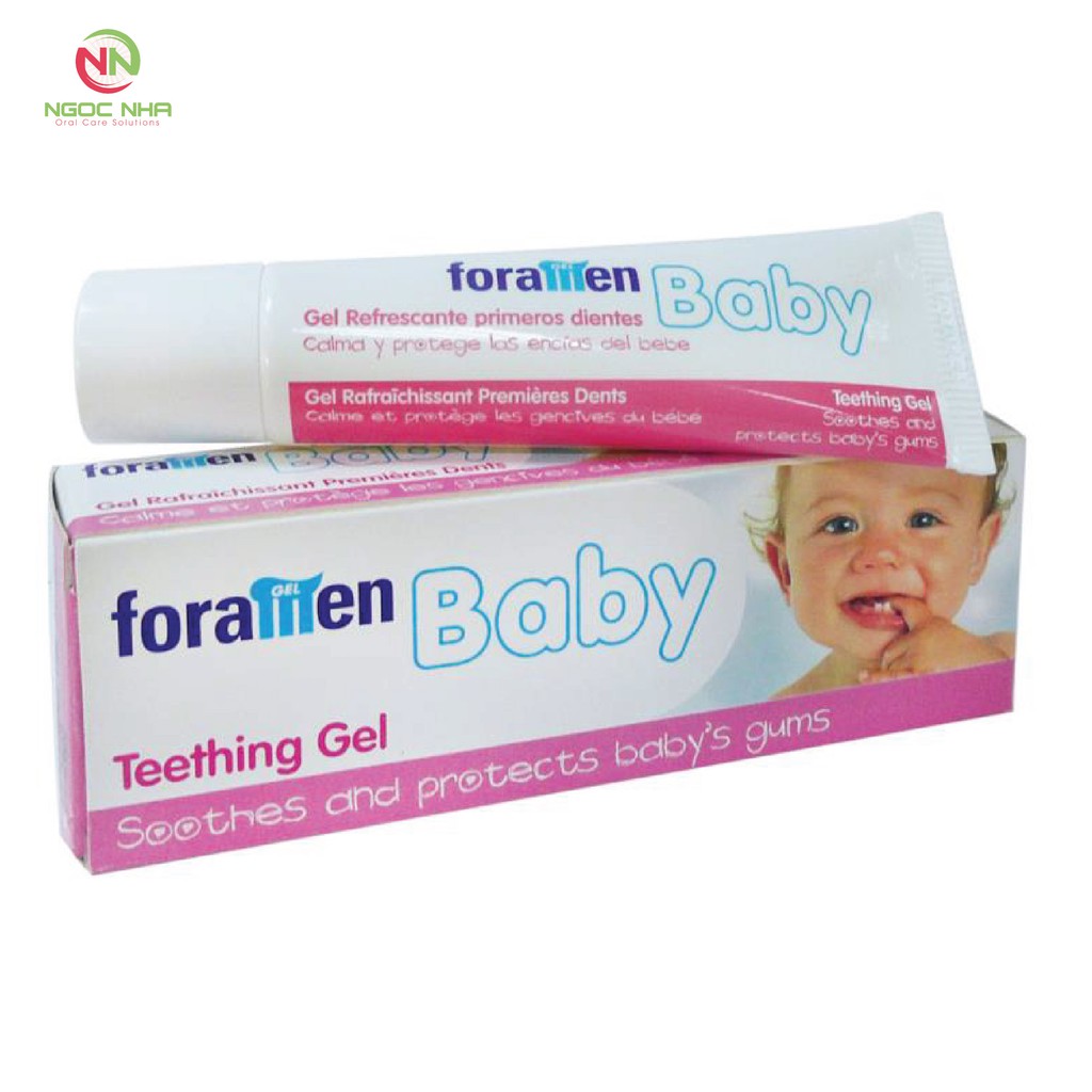 Gel bôi giảm sưng đau nướu cho trẻ mọc răng Foramen Baby 30ml