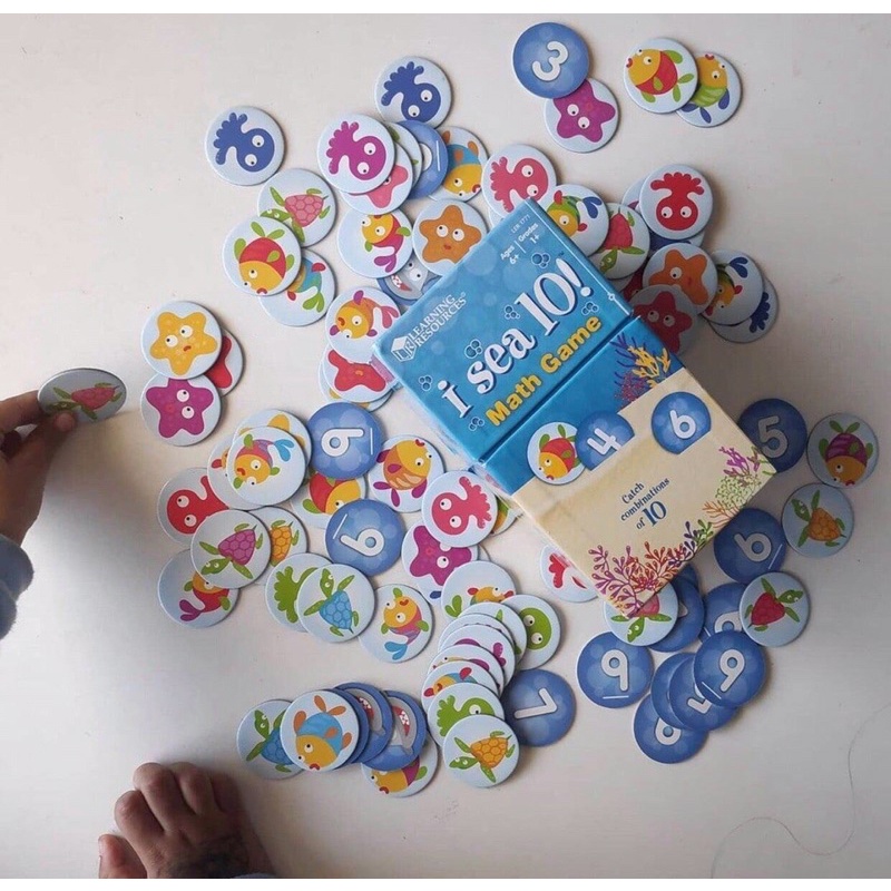 BỘ THẺ HỌC TOÁN - I SEA 10