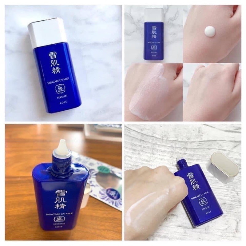 Kem Chống Nắng Kose Sekkisei Sun Protect Essence Milk