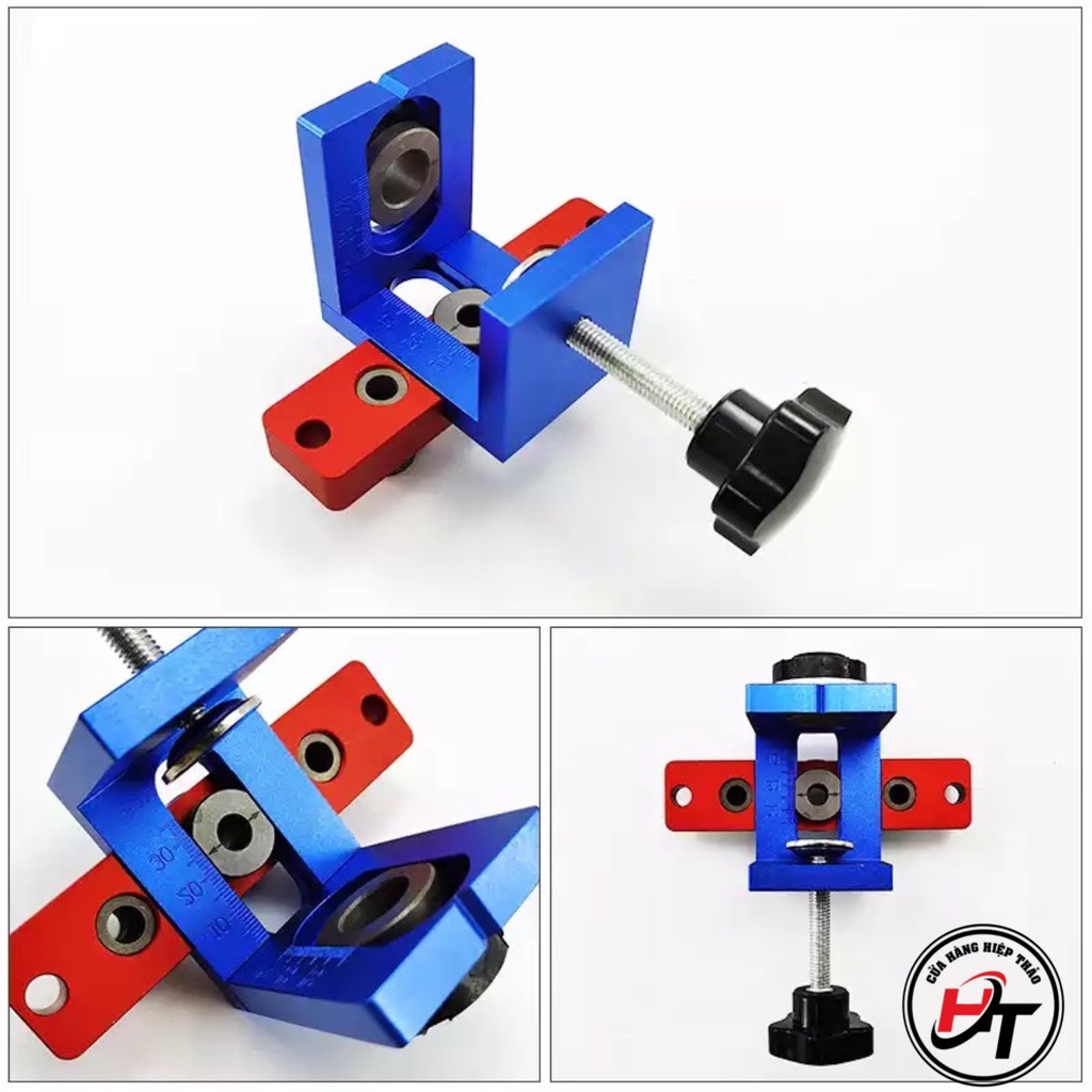 Bộ cữ khoan ốc cam đầy đủ cử khoan liên kết chốt gỗ 08350 bản full BCKOC-DD