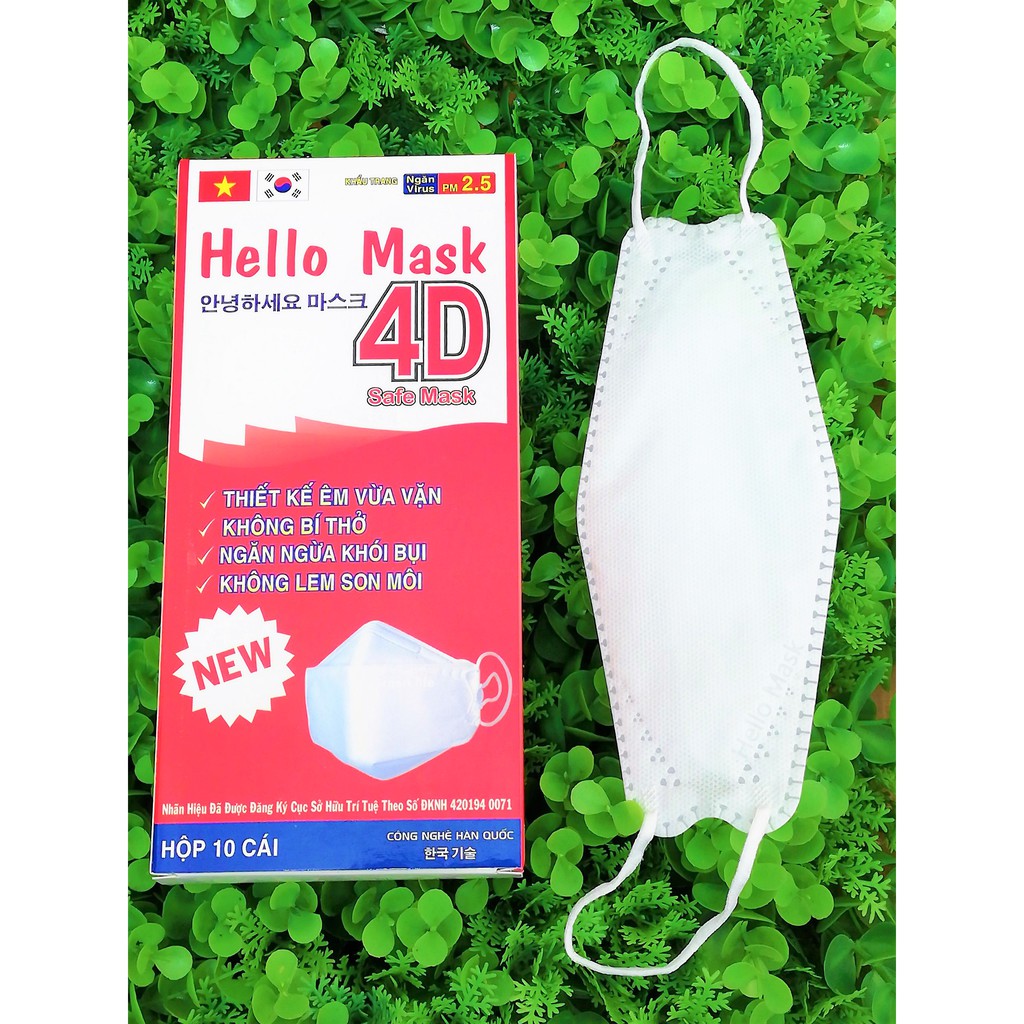 Khẩu trang 4D HELLO MASK