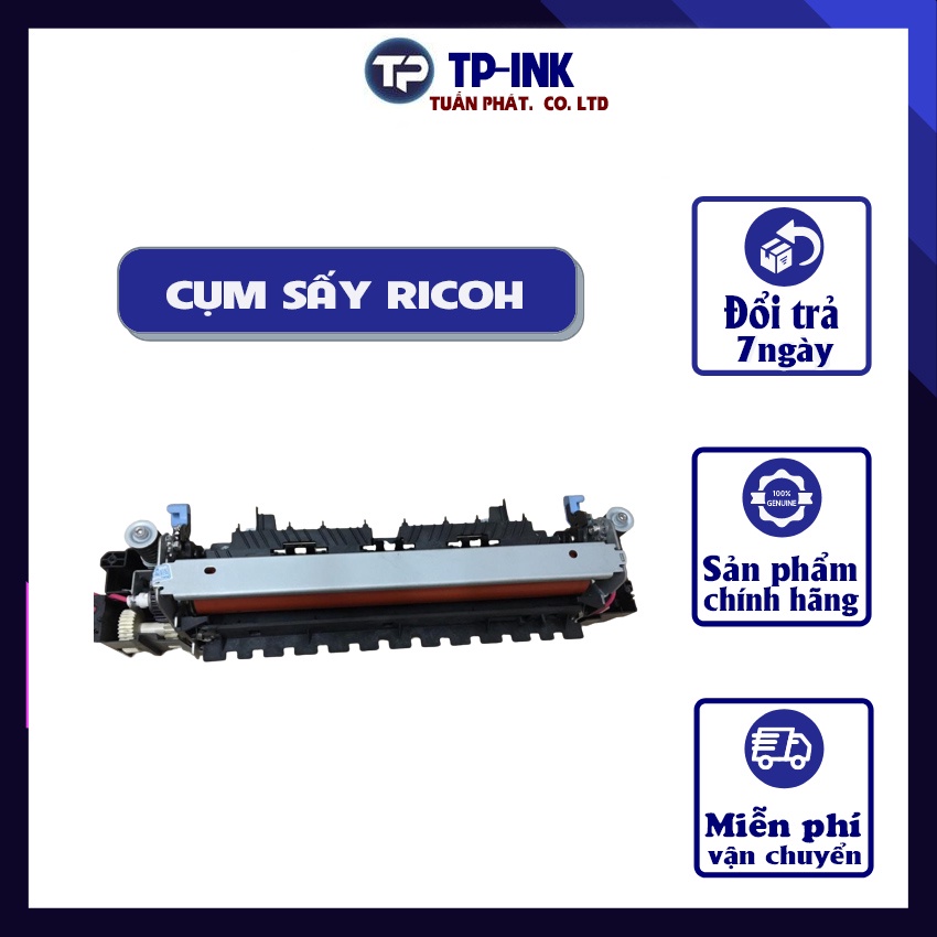Cụm sấy Ricoh 240DN/250DN hàng bóc máy zin, bảo hành 3 tháng