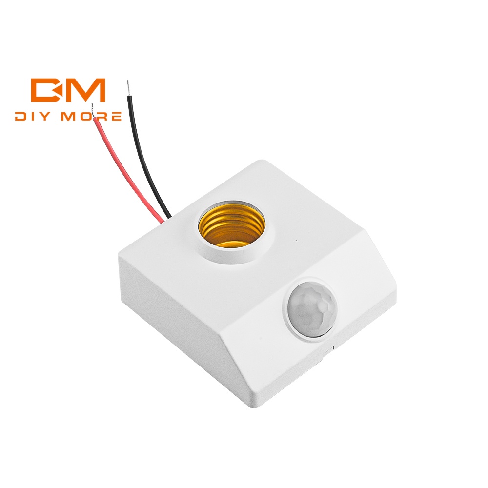 Giá đỡ bóng đèn LED E27 DIYMORE cảm biến hồng ngoại tự động tiện lợi