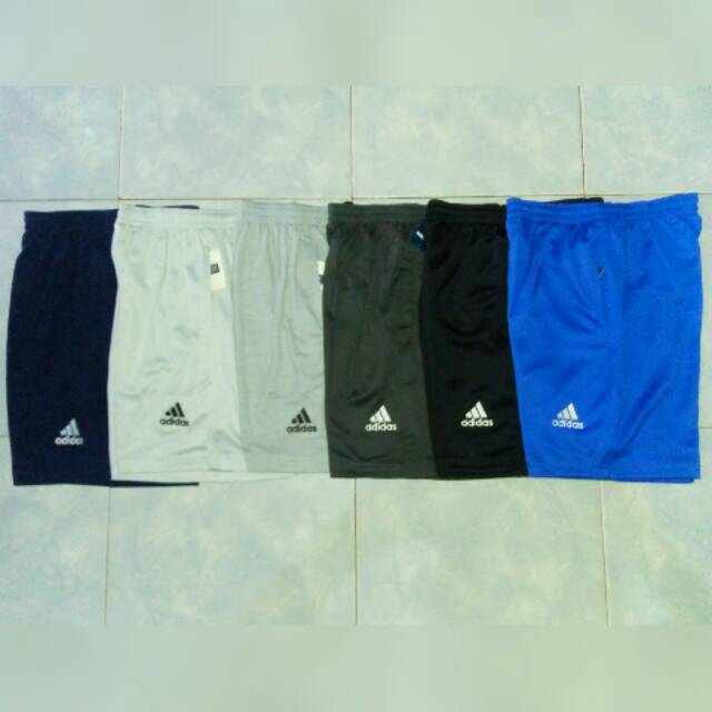 Adidas Quần Short Thể Thao Phối Dây Rút Có Túi Cá Tính Trẻ Trung