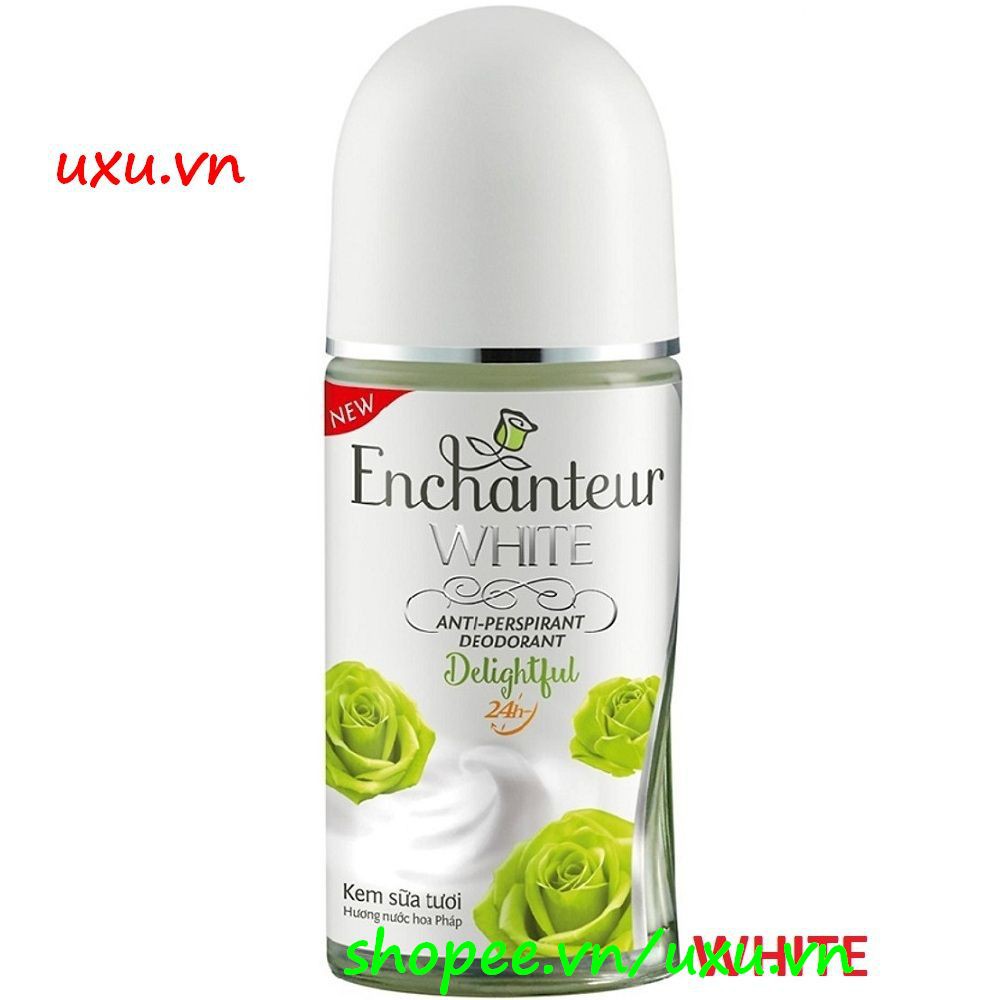 Lăn Khử Mùi Nữ 50Ml Dạng Sữa Enchanteur Delightfuldưỡng Trắng Và Làm Thơm Cơ Thể, Với uxu.vn Tất Cả 