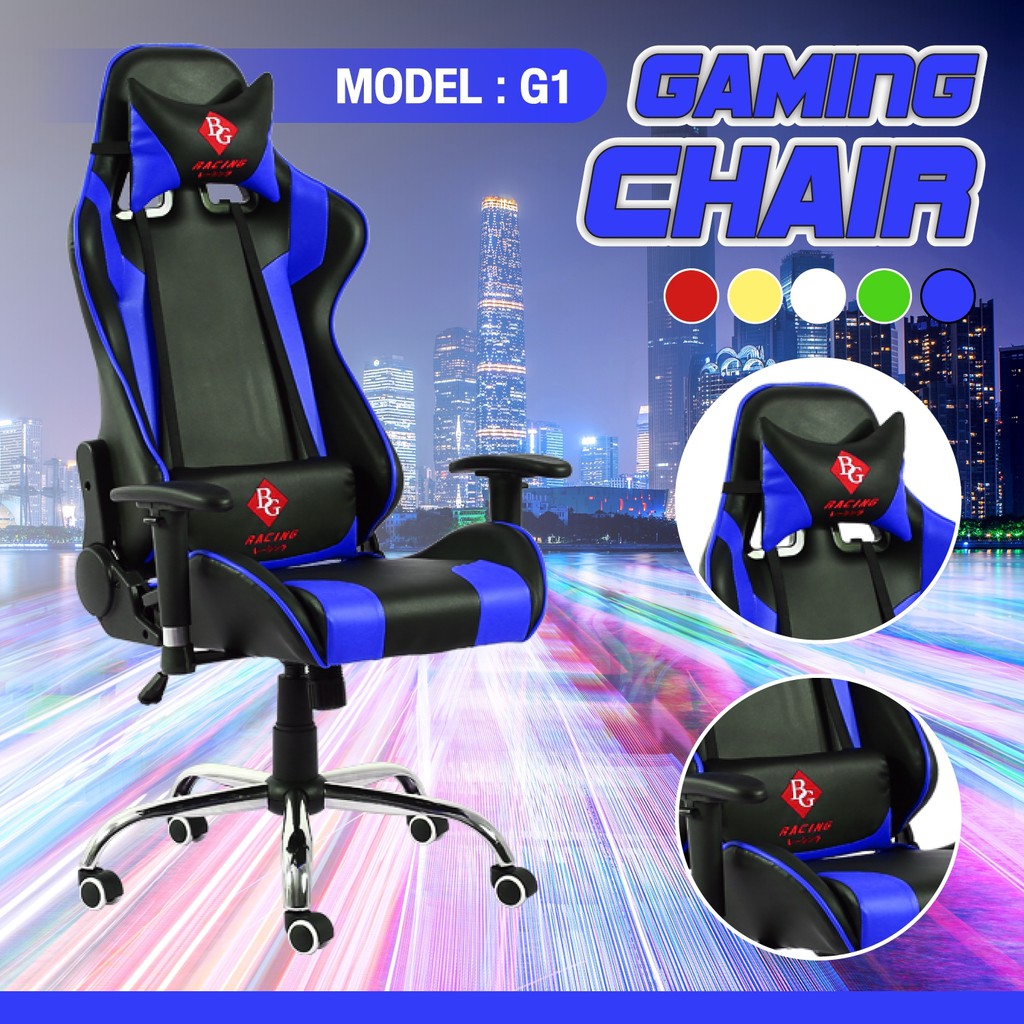 CHAIR - Ghế livestream giá rẻ,ghế gaming, văn phòng chất lượng cao cấp, chân xoay ngã 165 độ Mẫu G1 (nhiều màu)