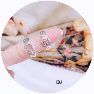 1 chiếc Nhẫn bạc kim tiền MS48