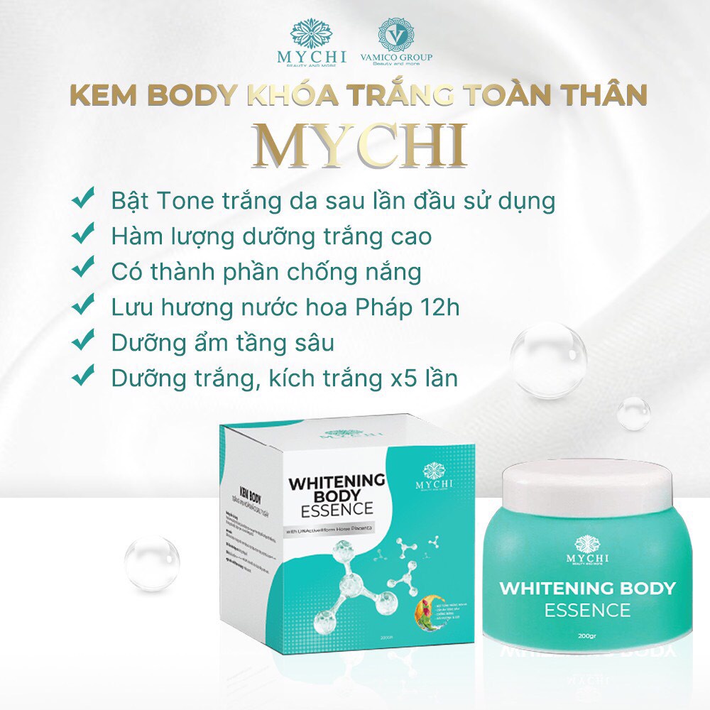 Combo Dưỡng Trắng Da Toàn Thân Mychi