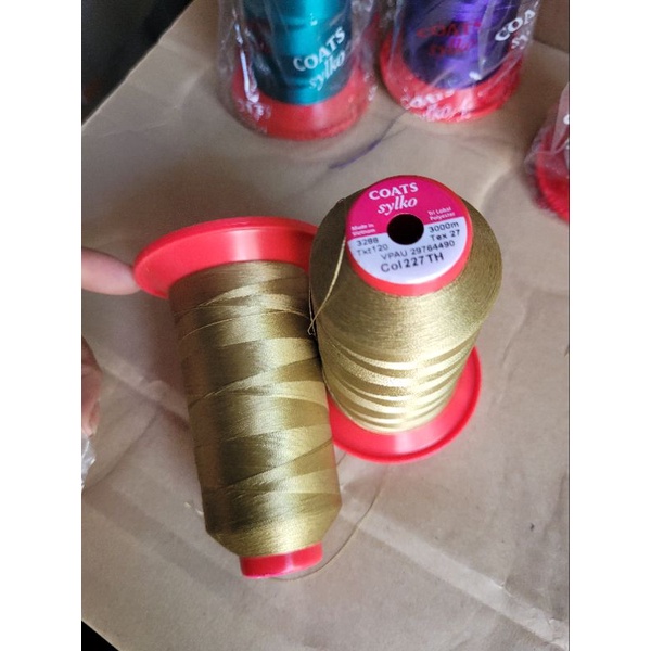 Chỉ thêu vi tính Coats cuộn dài 3000m  Giao đơn từ 50k