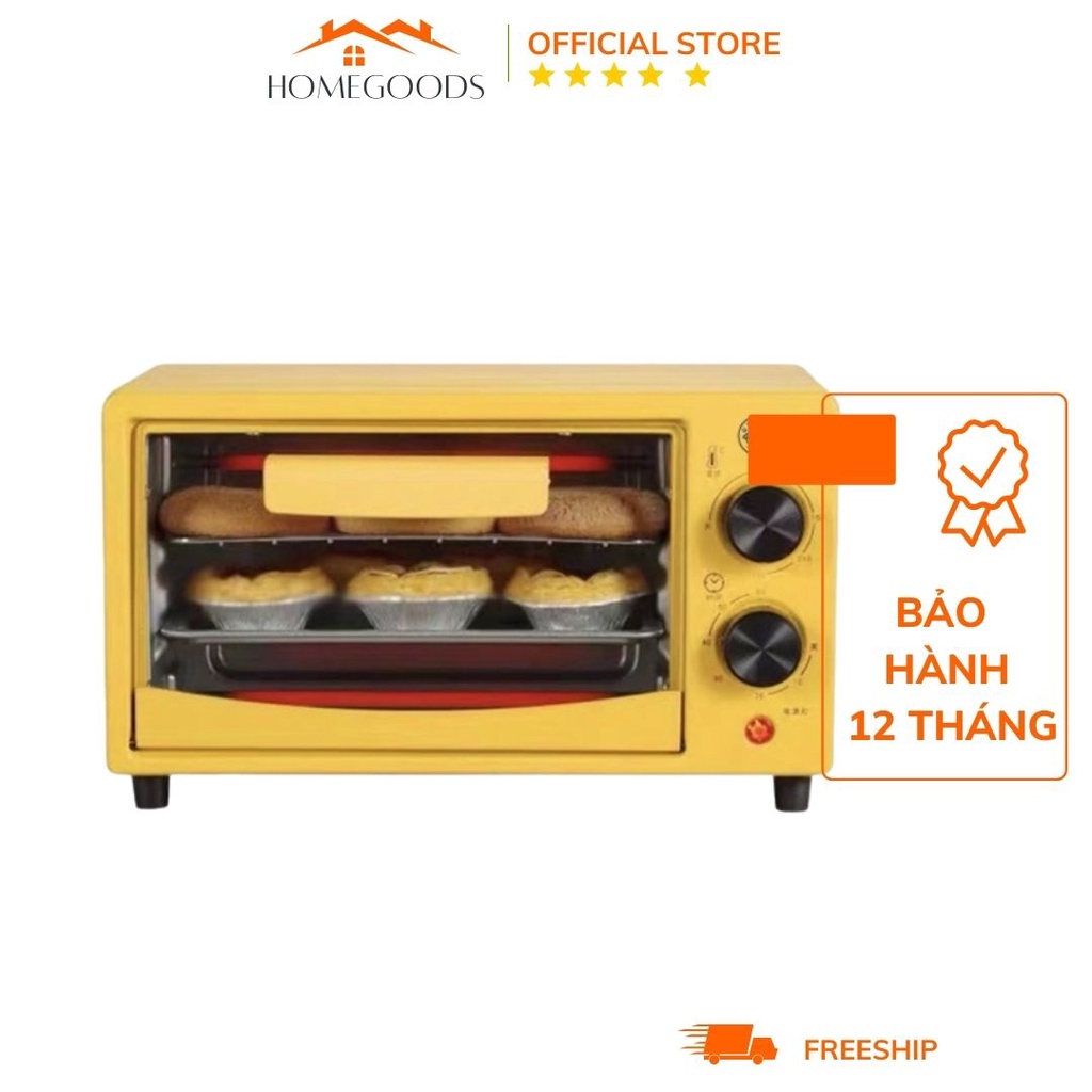 Lò Nướng Đa Năng con vịt Gduck Công Suất 650w Dung Tích 13l - Home Goods Nhà Bếp