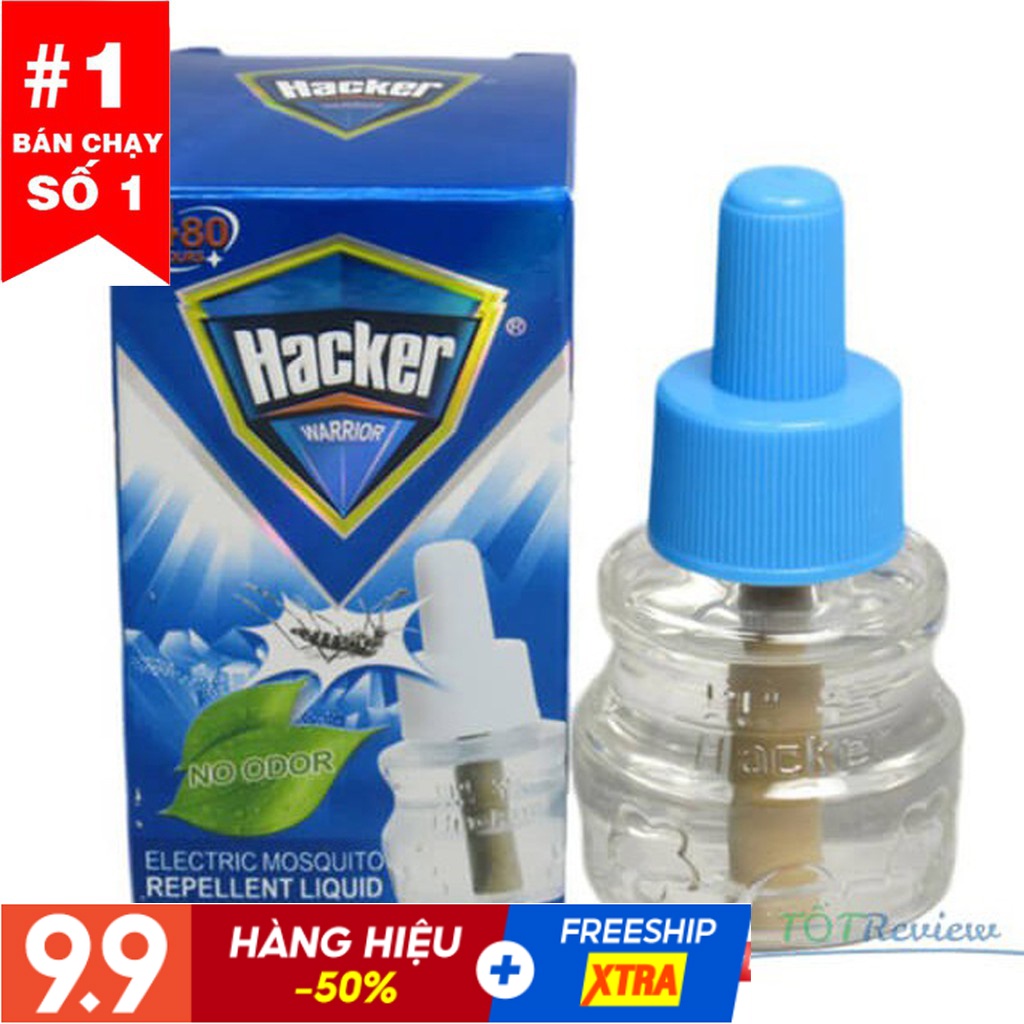 Tinh dầu đuổi muỗi hacker , tinh dầu muỗi loại 480h