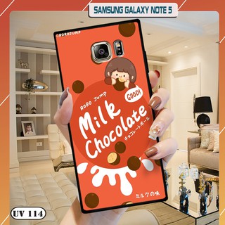 Ốp lưng điện thoại Samsung Galaxy Note 5 - lưng nhám viền dẻo
