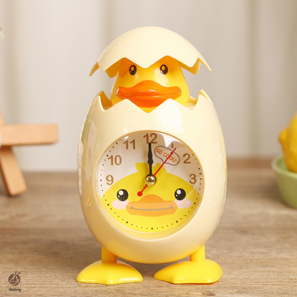 Đồng hồ báo thức hình gà con dễ thương cho bé