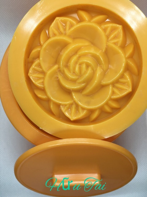 KHUÔN XÔI TRÒN HOA HỒNG 12cm