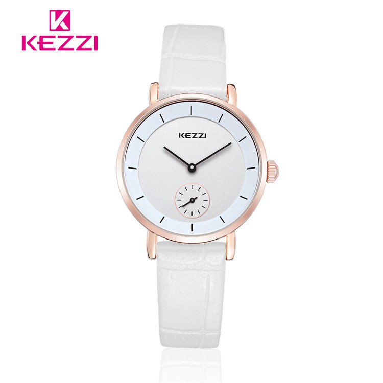 ĐỒNG HỒ NỮ DÂY DA KEZZI 1080 CHÍNH HÃNG