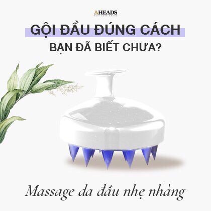 [Hàng cao cấp] Lược gội đầu Hàn Quốc massage đầu, giảm gàu ngứa chất lượng cao gai silicon dùng rất thích