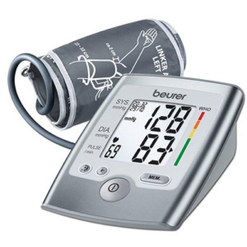 Máy đo huyết áp ,máy đo huyết áp bắp  tay BEURER BM35 của ĐỨC tiện dụng nhanh chóng bảo hành 3 năm