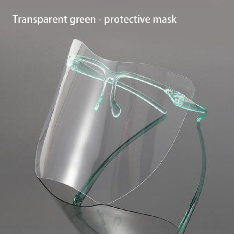 Kính che mặt phòng dịch full face, mặt nạ phòng chống Covid-19 Face Shield, kính chắn giọt bắn,kính trong suốt chống yasuo | BigBuy360 - bigbuy360.vn