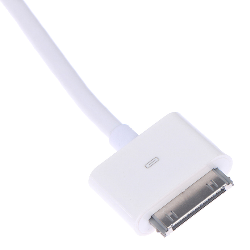 Protectionufancy  30pin Digital AV Adapter To VGA Fit For iPhone 4 4S iPod iPad 2 3  ABC