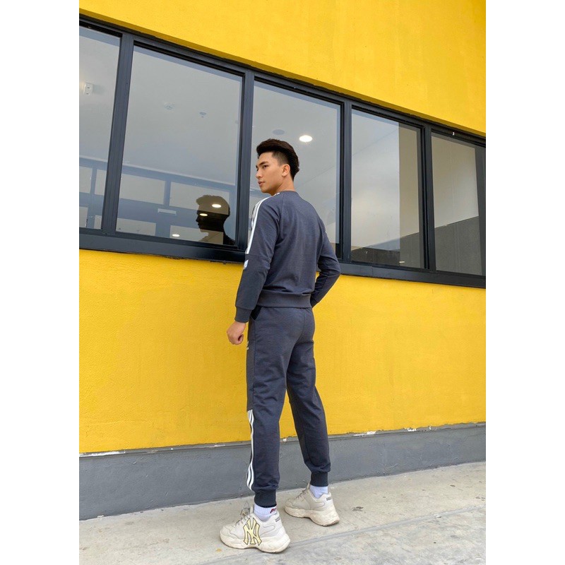 BỘ ADS CHUI CỔ TRÒN 3 SỌC CHO NAM Nam02 | BigBuy360 - bigbuy360.vn