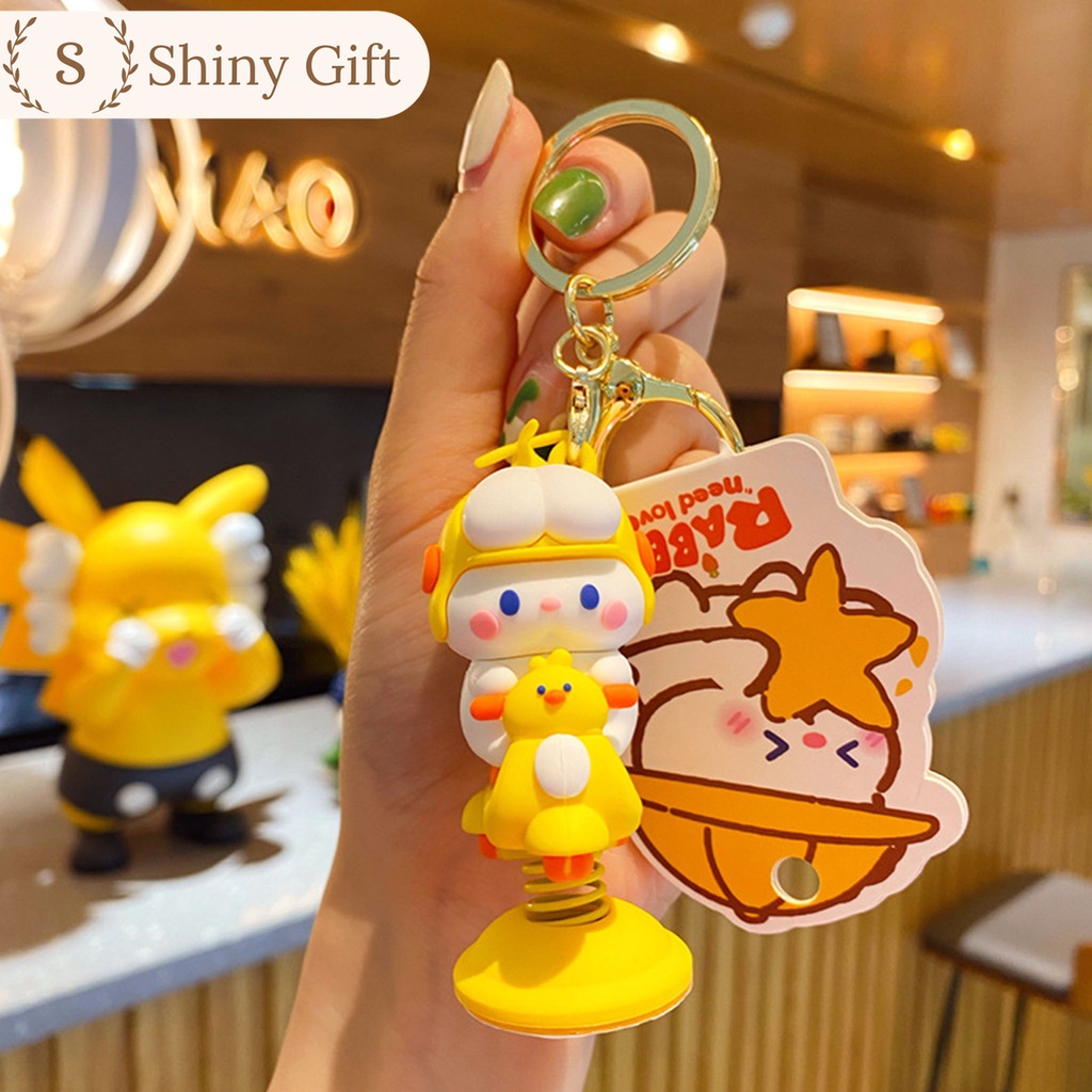 Móc khóa thỏ nhún LiLi