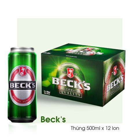 Bia Beck Lon 12 x 500ml