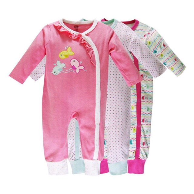 Set 3 body liền không tất xuất dư cho bé trai và bé gái