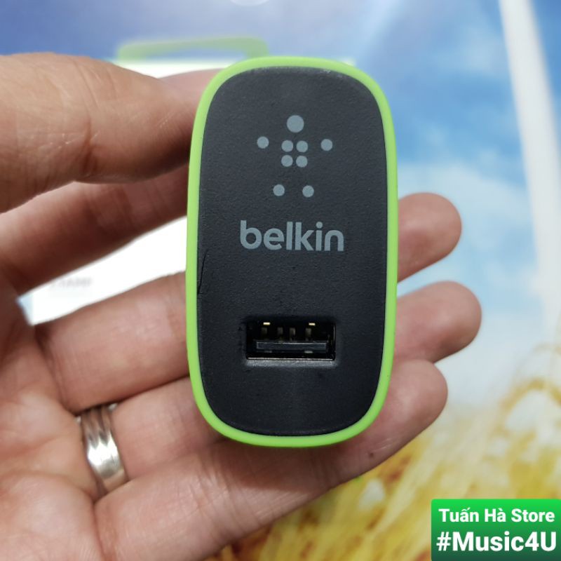 Củ dây cáp sạc nhanh Belkin 10W 5W USB Lightning cho Iphone 7 8 X 11 12 Pro Max Tuấn Hà Store
