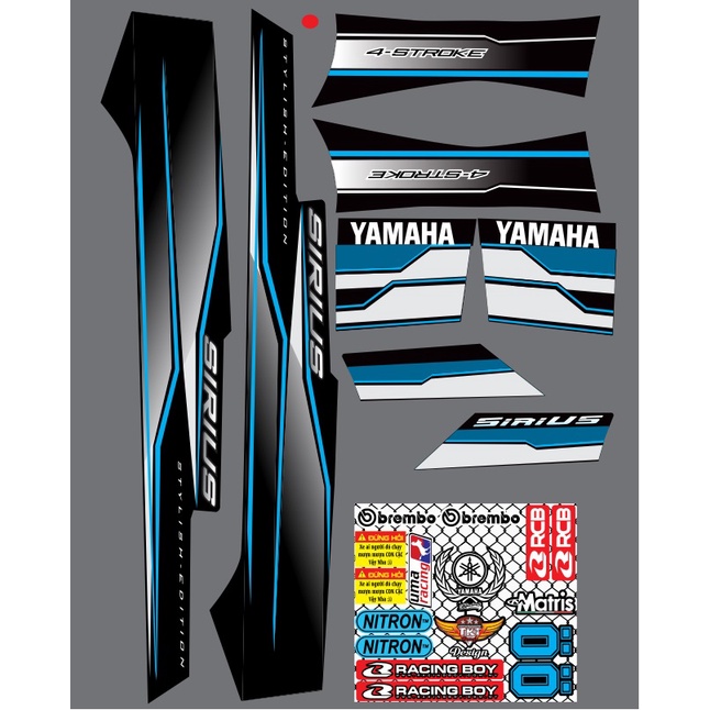 TEM XE SIRIUS GIẢ ZIN