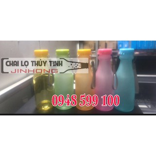 CHAI THỦY TINH MÀU 350ML DÂY MS 05