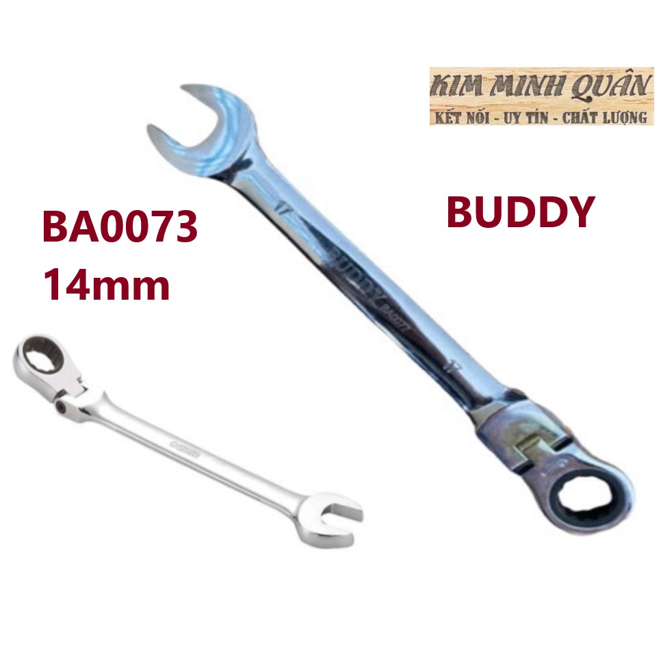 Cờ Lê Tự Động Lắc Léo Công Nghệ JAPAN 14mm BA0073 BUDDY