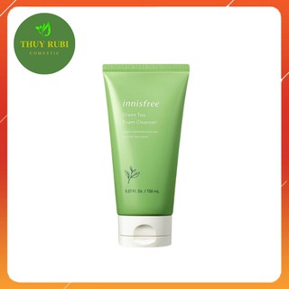 Sữa rửa mặt làm sạch innisfree Green Tea Foam Cleanser 150ml