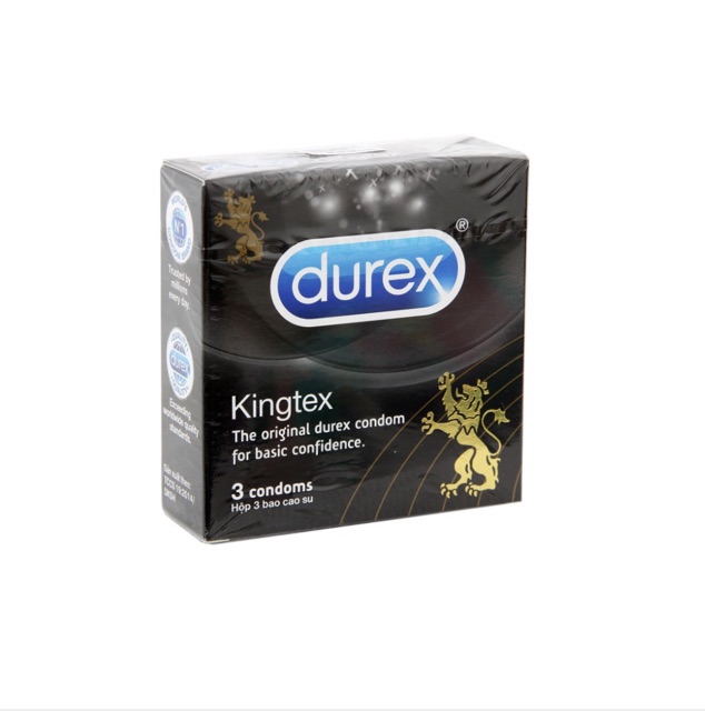 [25k] Durex Fetherlite, Love, Tingle, Performa, Kingtex hộp 3c đồng giá 25k