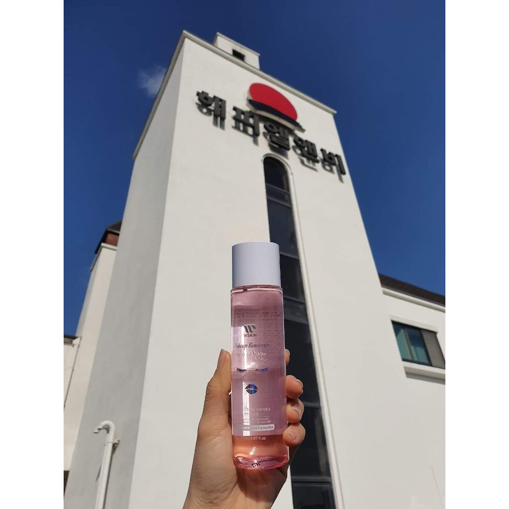 NƯỚC TẨY TRANG Hàn Quốc Wskin Fresh Brightening Cleansing Oil Water 150ML