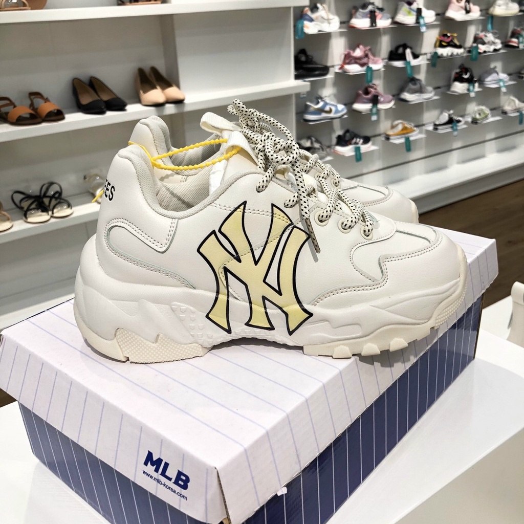 Giày Thể Thao Nam Nữ MLB Hack Chiều Cao, Siêu Êm, Siêu Sang Xịn Mịn, Hàng 1:1, Bản Trung Quốc